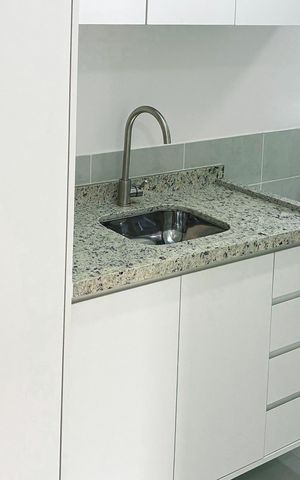 Studio à venda com 37m², 1 quarto e sem vaga Studio à venda com 37m², 1 quarto e sem vagaCozinha