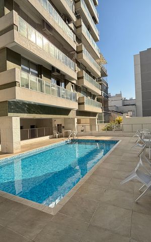 Apartamento à venda com 65m², 1 quarto e 1 vaga Apartamento à venda com 65m², 1 quarto e 1 vagaÁrea comum - piscina