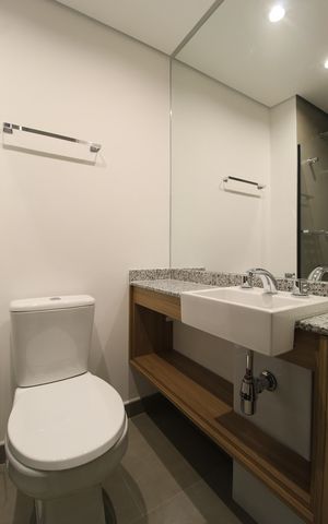 Studio para alugar com 27m², 1 quarto e sem vagaBanheiro