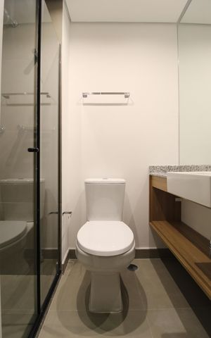 Studio para alugar com 27m², 1 quarto e sem vagaBanheiro