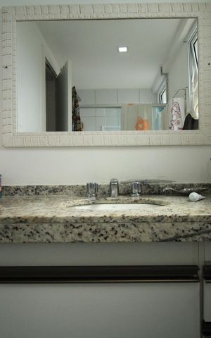 Apartamento para alugar com 140m², 4 quartos e 2 vagas Apartamento para alugar com 140m², 4 quartos e 2 vagasBanheiro da Suíte 3