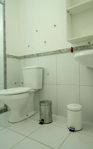 Apartamento para alugar com 140m², 4 quartos e 2 vagas Apartamento para alugar com 140m², 4 quartos e 2 vagasBanheiro da Suíte 2