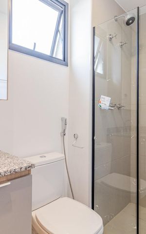 Apartamento para alugar com 33m², 1 quarto e 1 vagaBanheiro