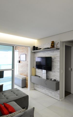 Apartamento à venda com 61m², 2 quartos e 1 vagaSala
