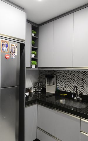 Apartamento à venda com 61m², 2 quartos e 1 vagaCozinha