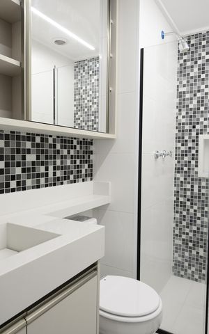 Apartamento à venda com 61m², 2 quartos e 1 vagaBanheiro