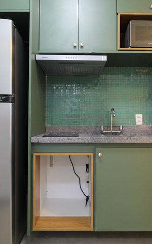 Apartamento para alugar com 24m², 1 quarto e sem vagaCozinha