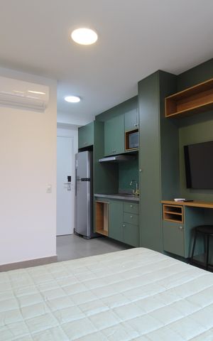 Apartamento para alugar com 24m², 1 quarto e sem vagaSala/Quarto