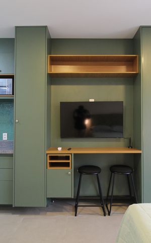 Apartamento para alugar com 24m², 1 quarto e sem vagaSala/Quarto