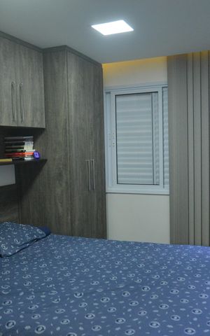 Apartamento à venda com 82m², 2 quartos e 2 vagasQuarto 2