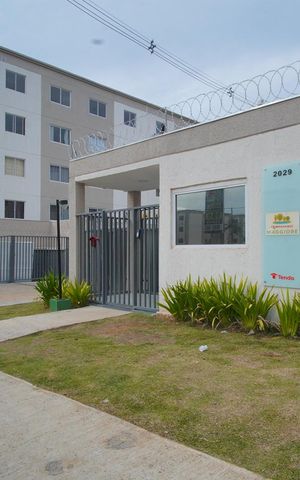 Apartamento à venda com 40m², 2 quartos e sem vagaFachada e portaria