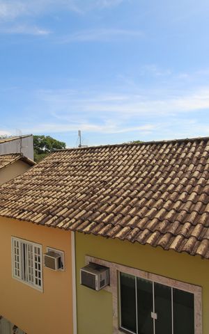 Casa de condomínio à venda com 107m², 3 quartos e 1 vagaÁrea de serviço - Terraço - vista