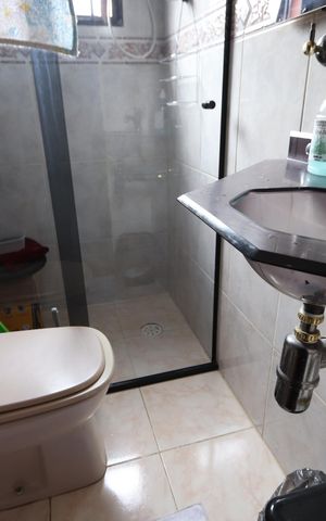 Casa à venda com 90m², 3 quartos e 1 vagaBanheiro Social