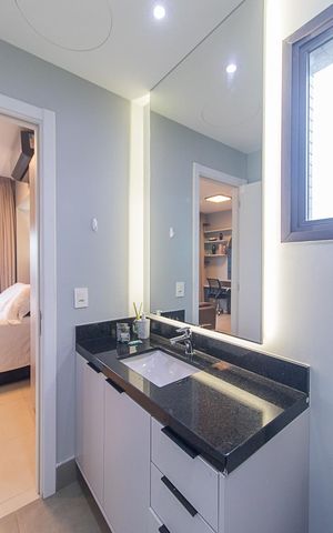 Apartamento à venda com 35m², 1 quarto e 1 vagaBanheiro