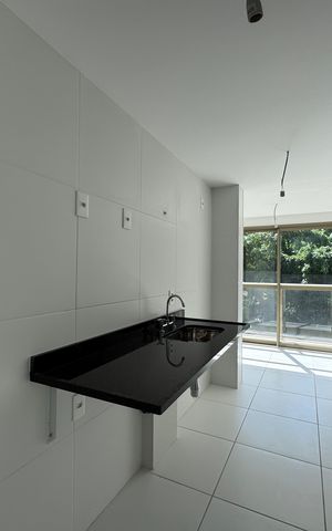 Apartamento à venda com 121m², 3 quartos e 2 vagas Apartamento à venda com 121m², 3 quartos e 2 vagasCozinha e Área de Serviço