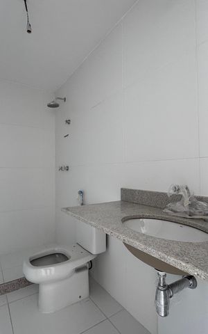 Apartamento à venda com 121m², 3 quartos e 2 vagas Apartamento à venda com 121m², 3 quartos e 2 vagasBanheiro Social