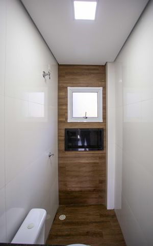 Casa à venda com 130m², 2 quartos e 2 vagasBanheiro Social