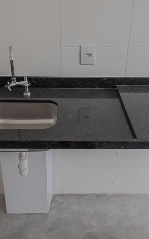 Studio à venda com 24m², 1 quarto e 1 vagaCozinha