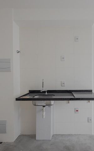 Studio à venda com 24m², 1 quarto e 1 vagaCozinha