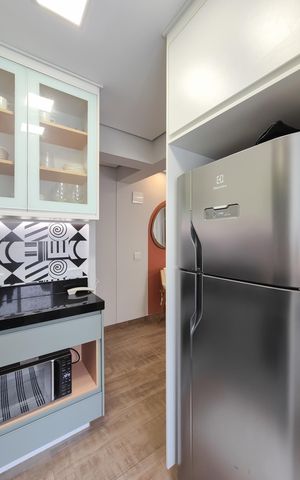 Apartamento à venda com 48m², 1 quarto e 1 vagaCozinha - Armários