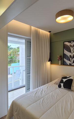 Apartamento à venda com 48m², 1 quarto e 1 vagaQuarto