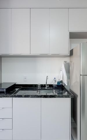 Studio à venda com 23m², 1 quarto e sem vaga Studio à venda com 23m², 1 quarto e sem vagaCozinha