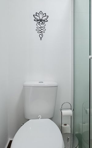 Studio à venda com 23m², 1 quarto e sem vaga Studio à venda com 23m², 1 quarto e sem vagaBanheiro