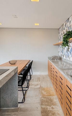 Studio à venda com 23m², 1 quarto e sem vaga Studio à venda com 23m², 1 quarto e sem vagaChurrasqueira