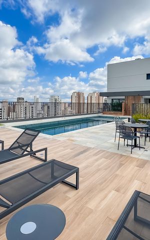 Studio à venda com 23m², 1 quarto e sem vaga Studio à venda com 23m², 1 quarto e sem vagaPiscina