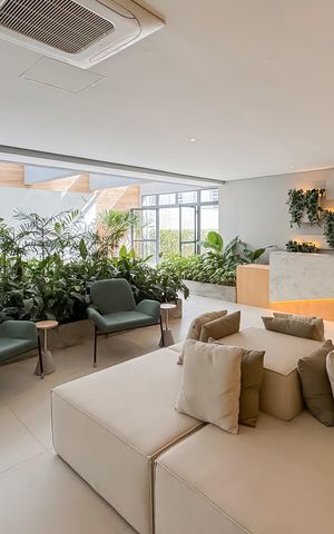 Studio à venda com 23m², 1 quarto e sem vaga Studio à venda com 23m², 1 quarto e sem vagaHall social