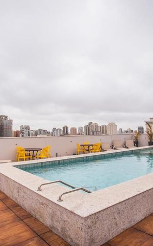 Studio para alugar com 24m², 1 quarto e sem vaga Studio para alugar com 24m², 1 quarto e sem vagaLounge - Piscina