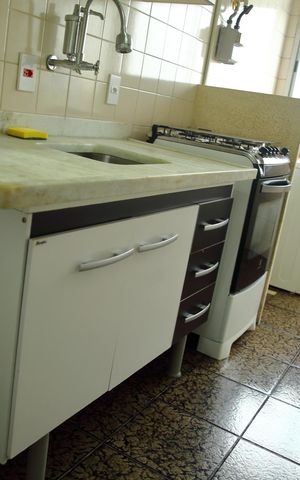 Apartamento à venda com 55m², 2 quartos e 1 vagaCozinha