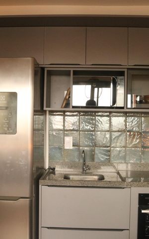 Apartamento à venda com 33m², 1 quarto e sem vagaSala e Cozinha Integrada