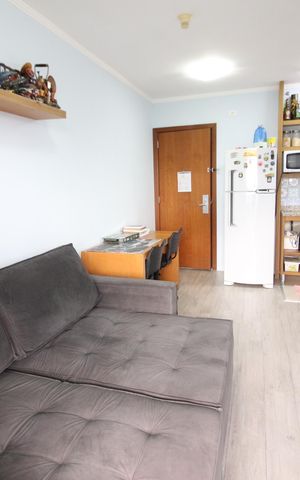 Apartamento à venda com 35m², 1 quarto e 1 vagaSala