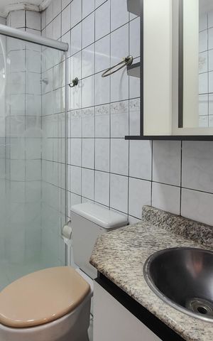 Apartamento à venda com 72m², 2 quartos e 1 vagaBanheiro Social