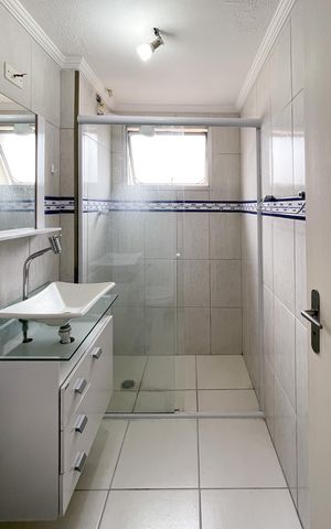 Apartamento à venda com 62m², 2 quartos e 1 vaga Apartamento à venda com 62m², 2 quartos e 1 vagaBanheiro Social