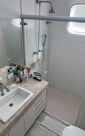 Apartamento à venda com 99m², 2 quartos e 1 vagaBanheiro da Suíte