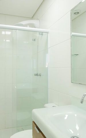 Apartamento para alugar com 50m², 1 quarto e 1 vagaBanheiro da suíte