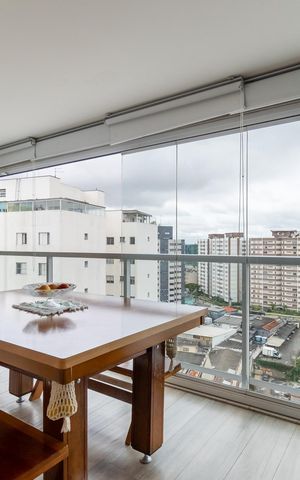 Apartamento à venda com 53m², 1 quarto e 1 vaga Apartamento à venda com 53m², 1 quarto e 1 vagaVaranda