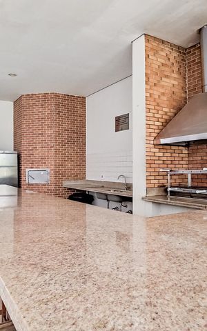 Apartamento à venda com 53m², 1 quarto e 1 vaga Apartamento à venda com 53m², 1 quarto e 1 vagaÁrea comum - Churrasqueira