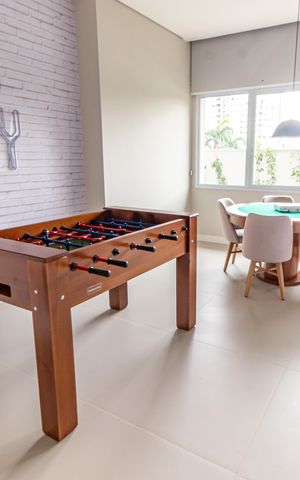 Apartamento à venda com 30m², 1 quarto e sem vaga Apartamento à venda com 30m², 1 quarto e sem vagaÁrea comum - Salão de jogos