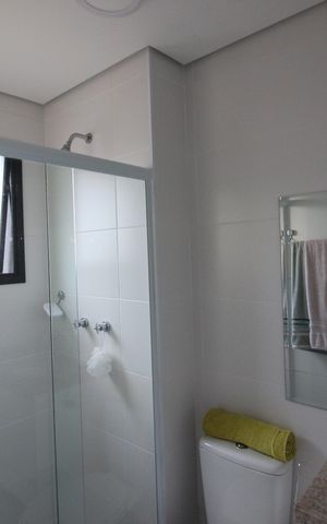 Apartamento à venda com 64m², 2 quartos e 2 vagasBanheiro da Suíte 2