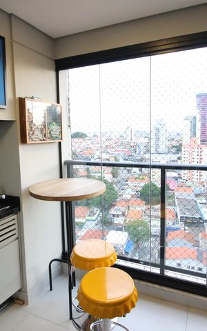 Apartamento à venda com 64m², 2 quartos e 2 vagasVaranda gourmet