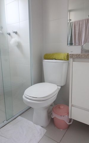Apartamento à venda com 64m², 2 quartos e 2 vagasBanheiro da Suíte 2