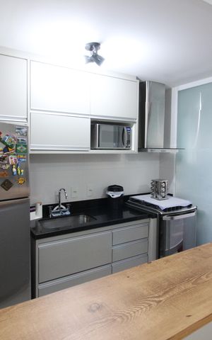 Apartamento à venda com 64m², 2 quartos e 2 vagasCozinha
