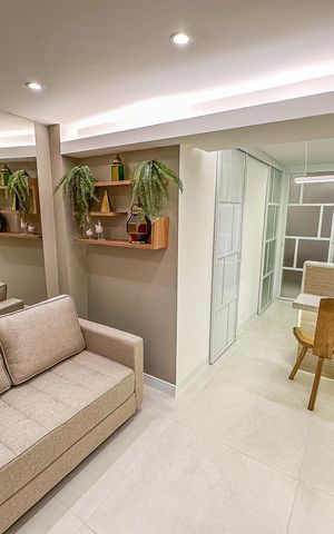 Apartamento à venda com 32m², 1 quarto e sem vaga Apartamento à venda com 32m², 1 quarto e sem vagaSala
