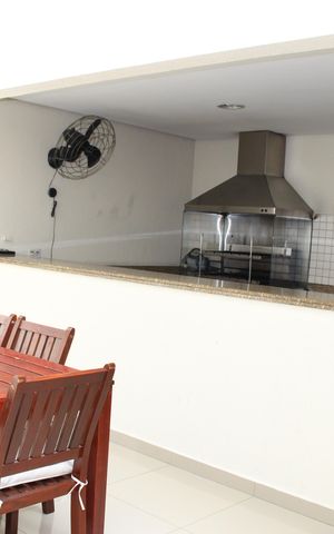 Apartamento à venda com 156m², 3 quartos e 4 vagasÁrea comum - Churrasqueira