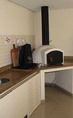Apartamento à venda com 156m², 3 quartos e 4 vagasÁrea comum - Churrasqueira