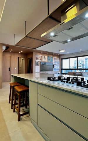 Apartamento à venda com 131m², 3 quartos e 2 vagas Apartamento à venda com 131m², 3 quartos e 2 vagasCozinha