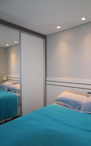 Apartamento à venda com 46m², 1 quarto e 1 vagaQuarto 1